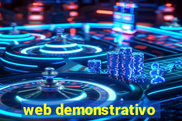 web demonstrativo